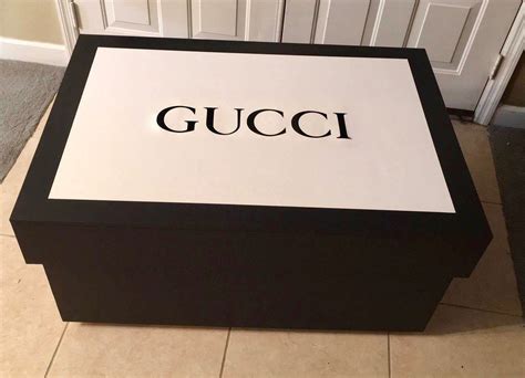 gucci shoe storage box|gucci shoe box for sale.